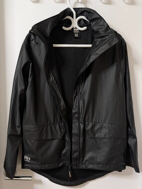 Helly Hansen Black Waterproof Hooded Jacket